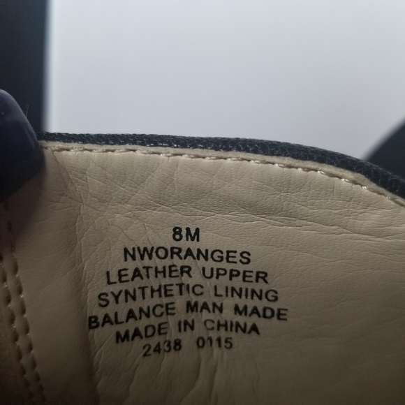 NINE WEST NWORANGES BLACK SLIP ON SHOES Sz 8 - Picture 4 of 10